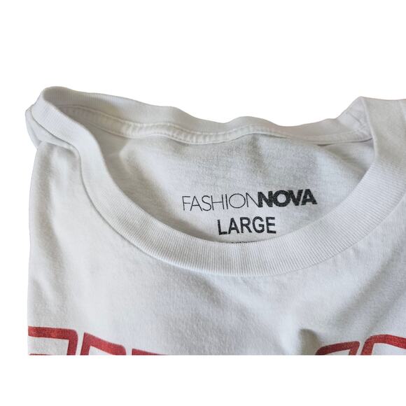 Diana Ross Fashion Nova T-Shirt Size L - Picture 4 of 4